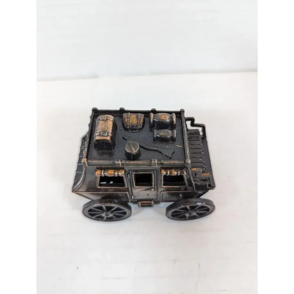 VTG Die Cast Western Miniature STAGECOACH PENCIL SHARPENER In Original Box NIB